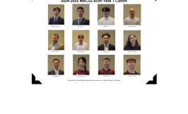 MACSS Econ Year 1 Cohort 2024-2025